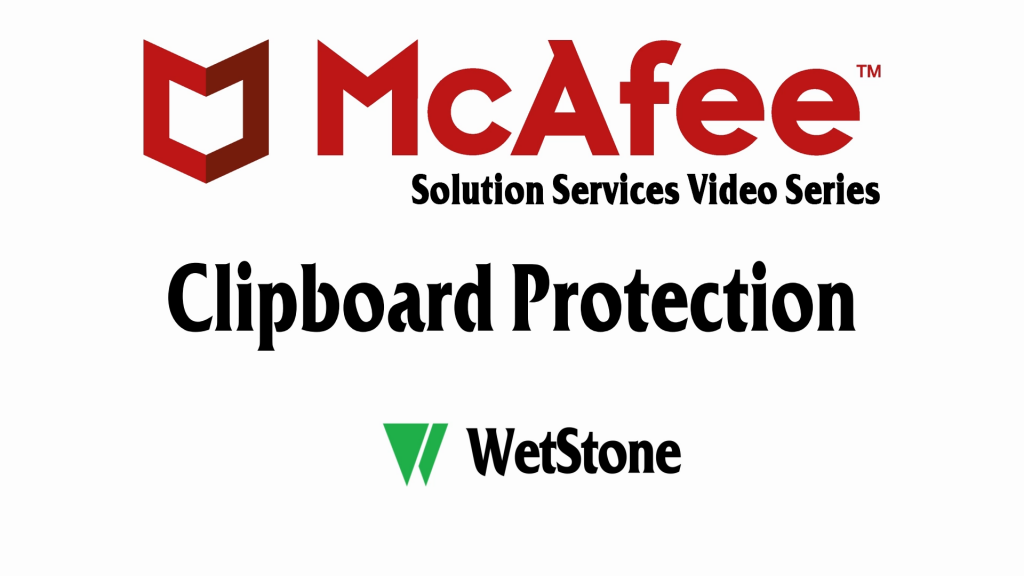 Clipboard Protection in McAfee DLP