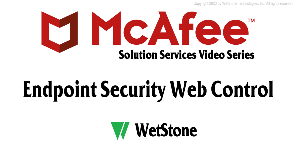 Endpoint Security Web Control