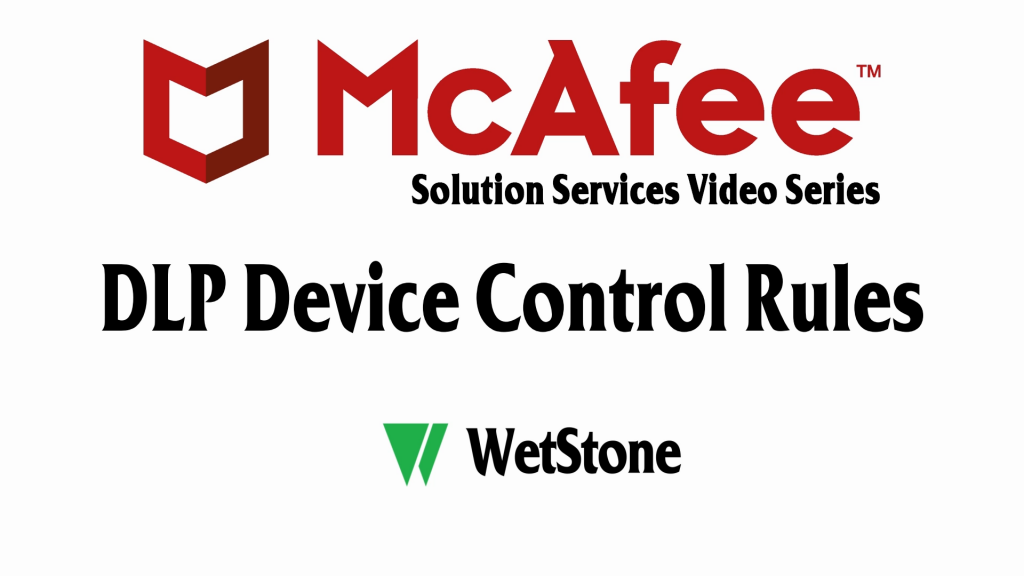 DLP Device Control Rules