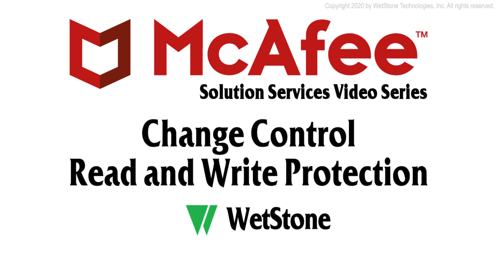 Change Control Read and Write Protection
