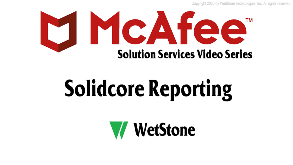 Solidcore Reporting