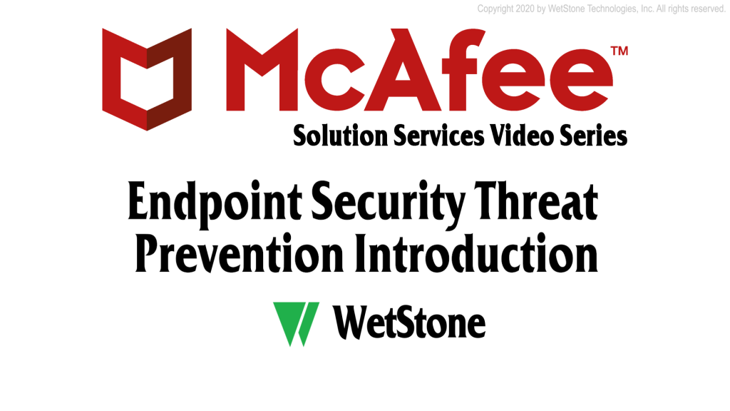 Endpoint Security Threat Prevention Introduction